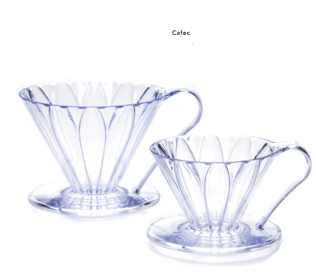 Cafec - Tritan Flower Dripper (V60-style)