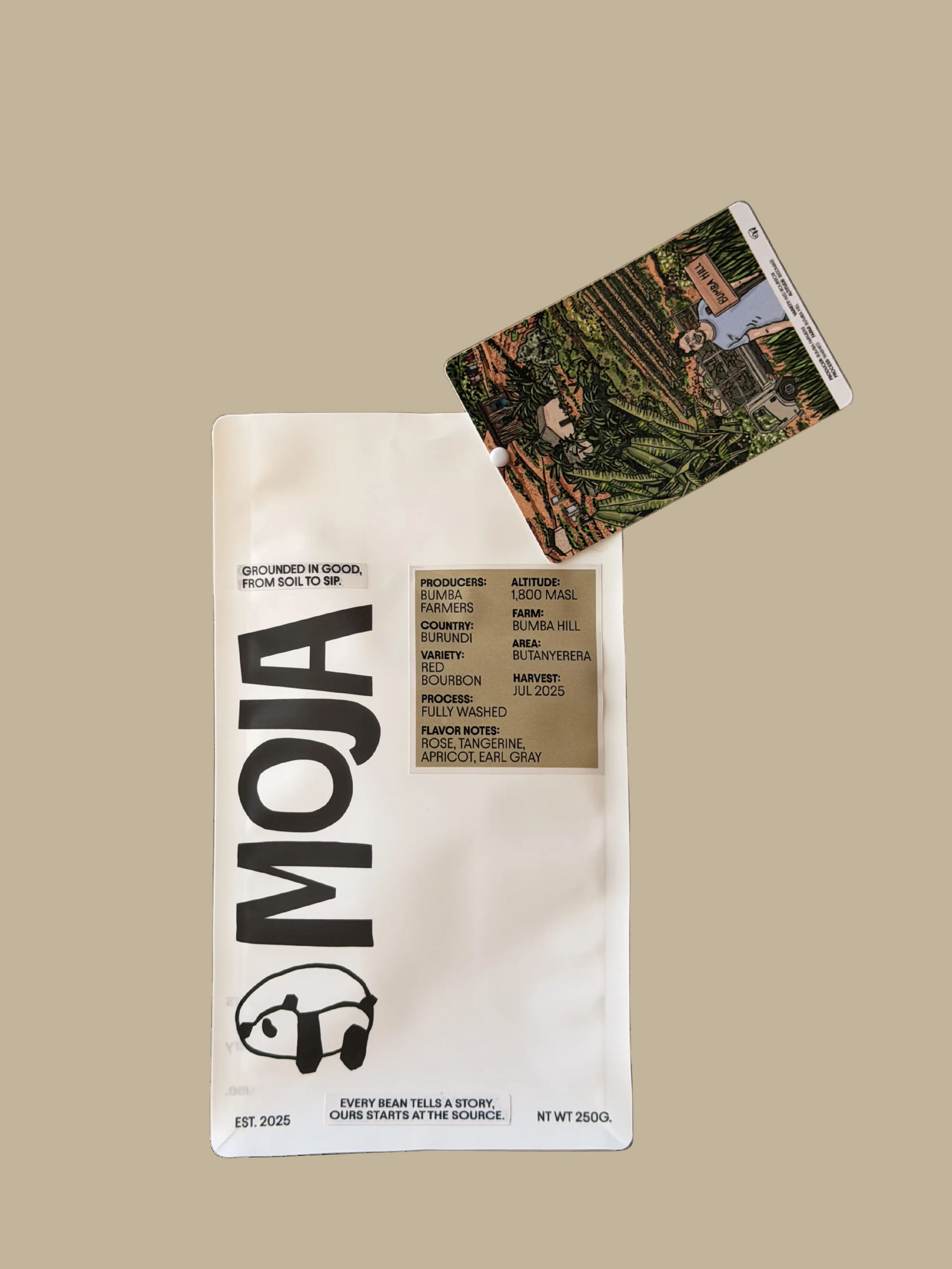 BURUNDI - BUMBA HILL - RED BOURBON - WASHED